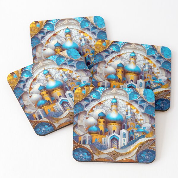 Item preview, Turkish town abstract designed and sold by rainsdesigns.
