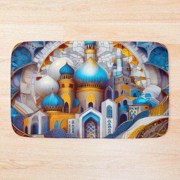 Item preview, Turkish town abstract designed and sold by rainsdesigns.
