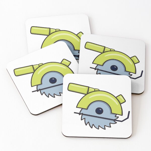 Item preview, Green Cartoon Circular Saw designed and sold by MoasisArt.