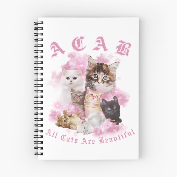 Item preview, ACAB: All cats are beautiful (pink version) designed and sold by spookycmg.