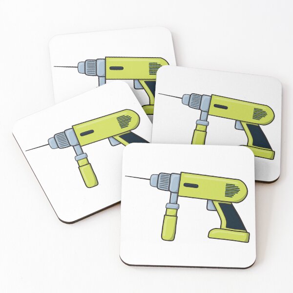 Item preview, Green Cartoon Power Drill designed and sold by MoasisArt.