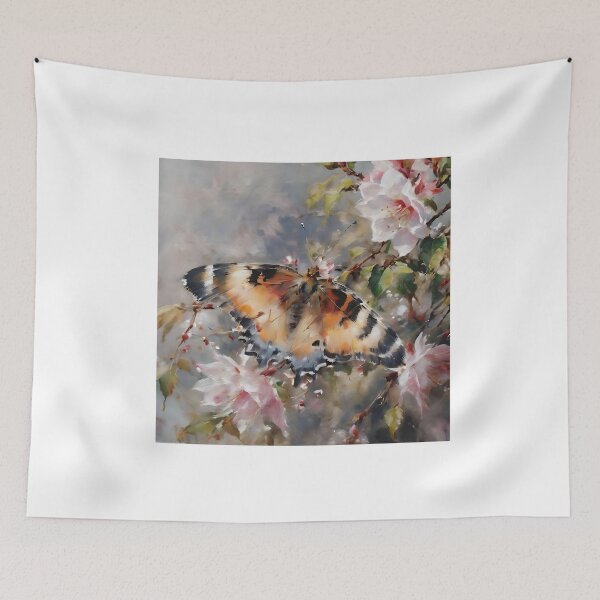 Item preview, Japanese Butterfly Portrait designed and sold by Oldetimemercan.