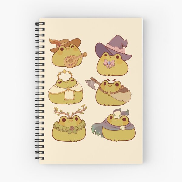 Item preview, rpg frogs designed and sold by Rihnlin.