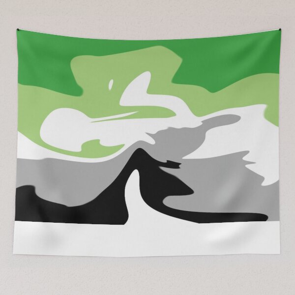 Item preview, Aromantic/Agender Ice Cream Swirls designed and sold by fromtedwithlove.