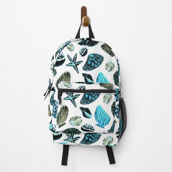 Item preview, Blue Seashells Pattern designed and sold by andrebalest.art.