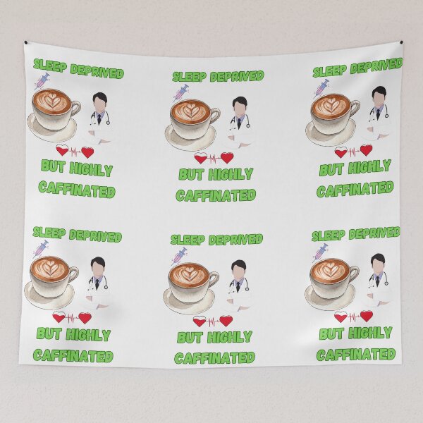 Item preview, Sleep Deprived But Highly Caffinated designed and sold by Chakazuluu.