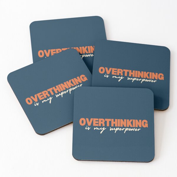 Item preview, Overthinking is my superpower designed and sold by anne-dromeda.