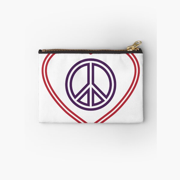Item preview, Peace and love heart designed and sold by pgorostiza.
