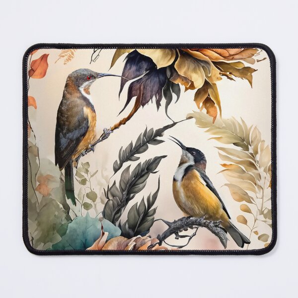 Item preview, The gorgeous Eastern Spinebills designed and sold by Leanne M Williams.