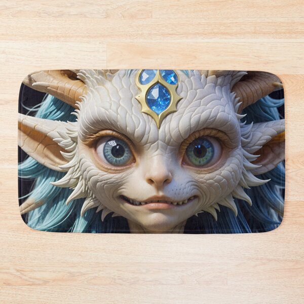Item preview, Cute Magical Alien Fantasy Cat designed and sold by TheArtOfPat.