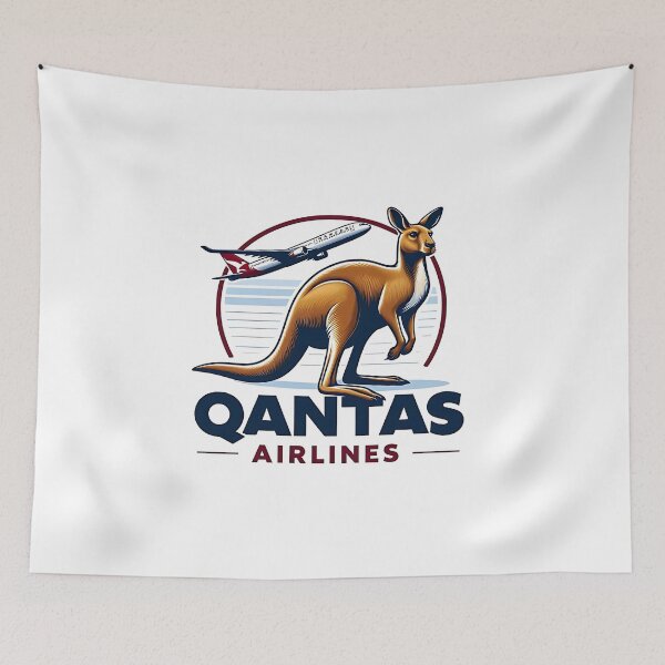 Artikelvorschau, Qantas Airlines entworfen und verkauft von Suukunna.