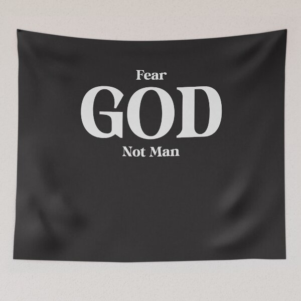 Item preview, Fear God Not Man Bible Verse designed and sold by cidolopez.