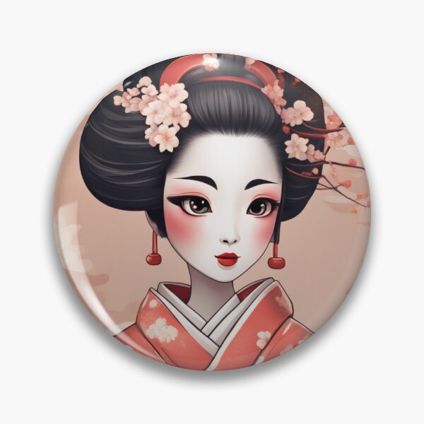 Artikelvorschau, Maiko mit Sakura entworfen und verkauft von Wa Wonder.