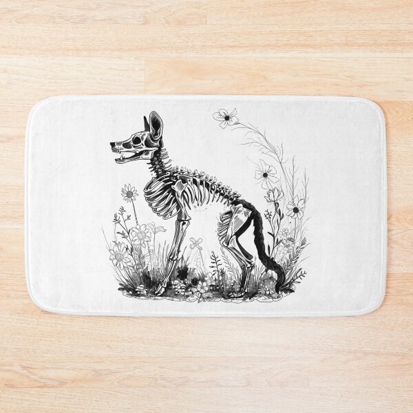 Item preview, Dog Skeleton White designed and sold by mushongc.