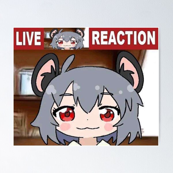 Item preview, Nazrin NYN Live Reaction designed and sold by bozey.