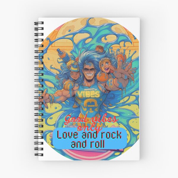 Item preview, Wave color Surreal Love and rock and roll  Good vibes only designed and sold by luiddesigns.