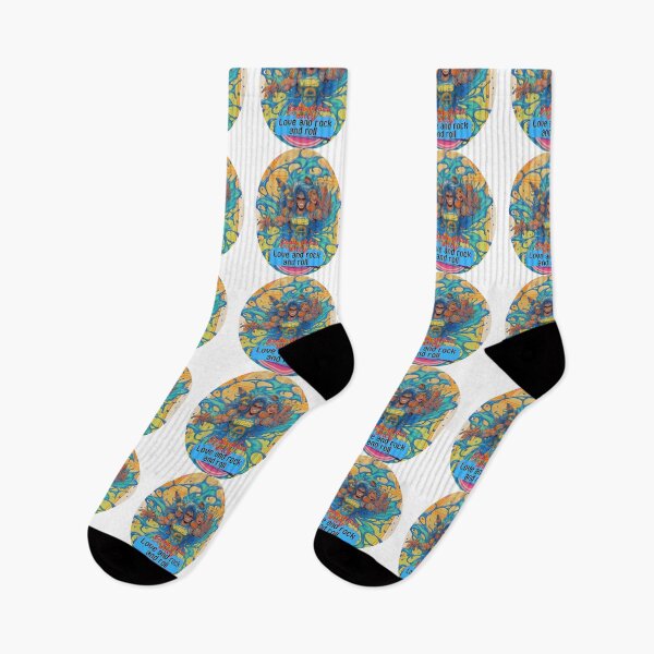 Item preview, Wave color Surreal Love and rock and roll  Good vibes only designed and sold by luiddesigns.