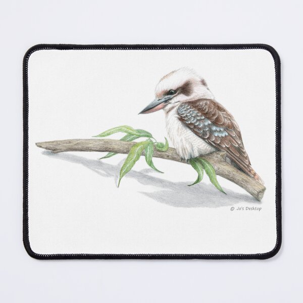 Item preview, Kookaburra on branch designed and sold by Jo's Desktop.