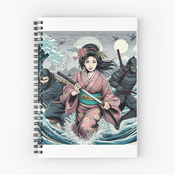 Item preview, geisha and the ninjas designed and sold by rolandos.