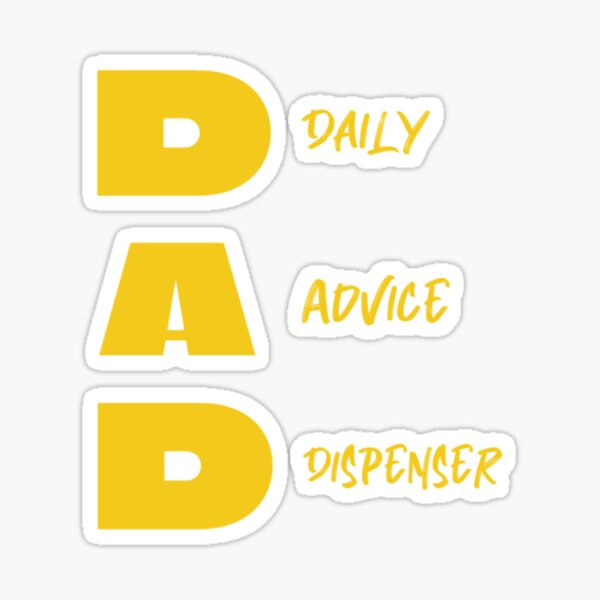 Vista previa del artículo con la obra «PAPÁ: Dispensador de consejos diarios», diseñado y vendido por ERROR-STORE.