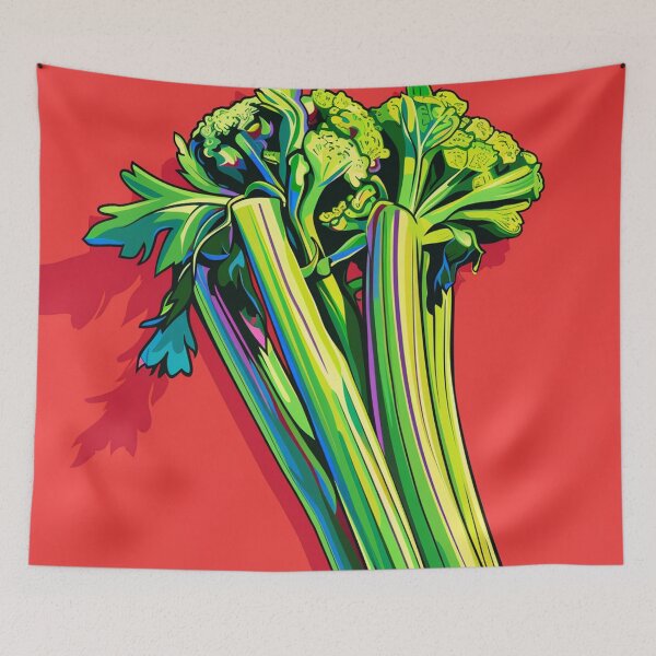 Item preview, Celery Pop Art 1 designed and sold by AstroRisq.