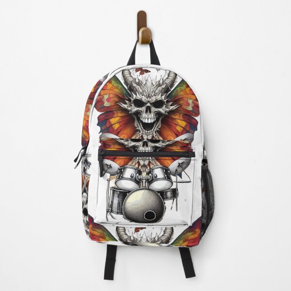 Item preview, Dragon Skull Music Band Abstract art canvas designed and sold by ZulryLifestyles.