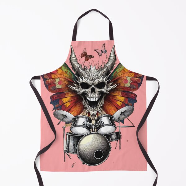 Item preview, Dragon Skull Music Band Abstract art canvas designed and sold by ZulryLifestyles.