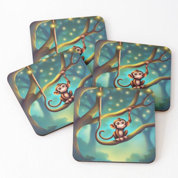 Item preview, Monkey in nature designed and sold by DebriArte.