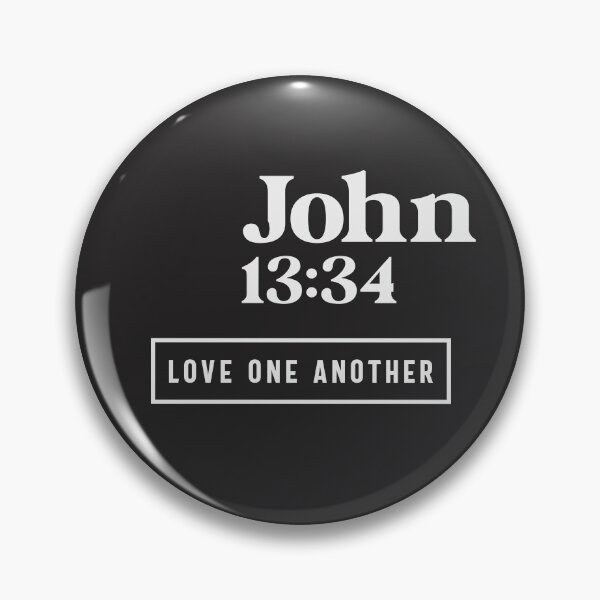 Item preview, Love One Another John 13:34 Christian Quote designed and sold by cidolopez.