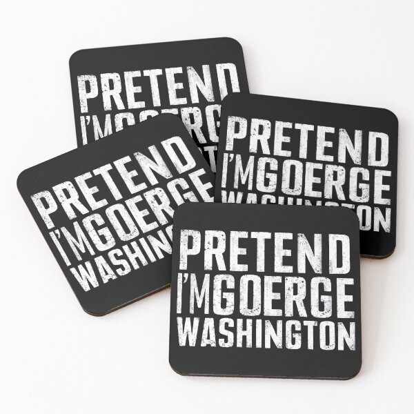 Item preview, Pretend I'm George Washington 4th of July T-Shirt designed and sold by MAPDDesigns.