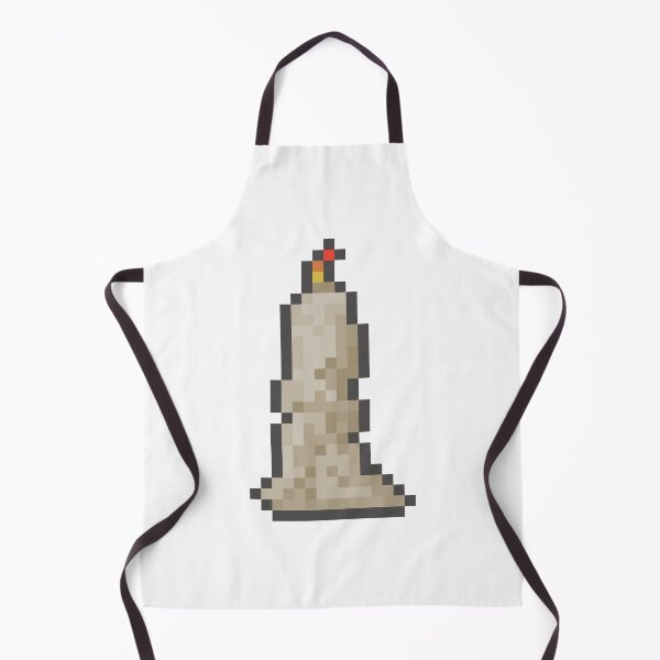 Item preview, white candle pixel art designed and sold by helixter.