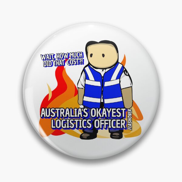 Item preview, Australia's Okayest Logistics Officer designed and sold by Flashover.