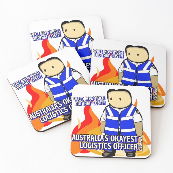 Item preview, Australia's Okayest Logistics Officer designed and sold by Flashover.