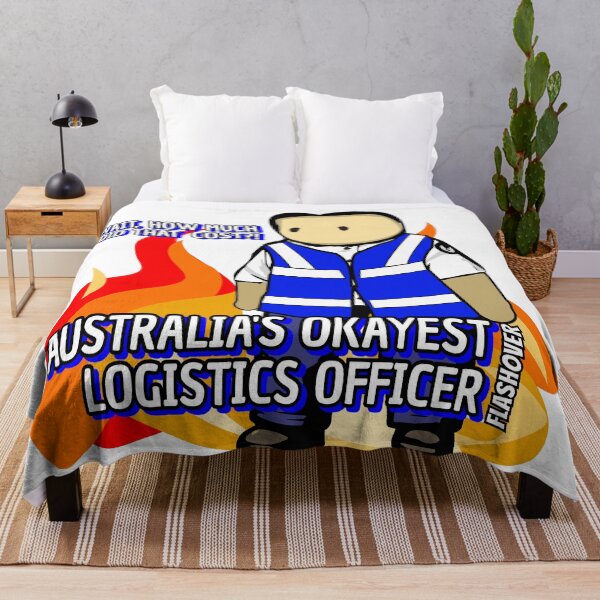 Item preview, Australia's Okayest Logistics Officer designed and sold by Flashover.