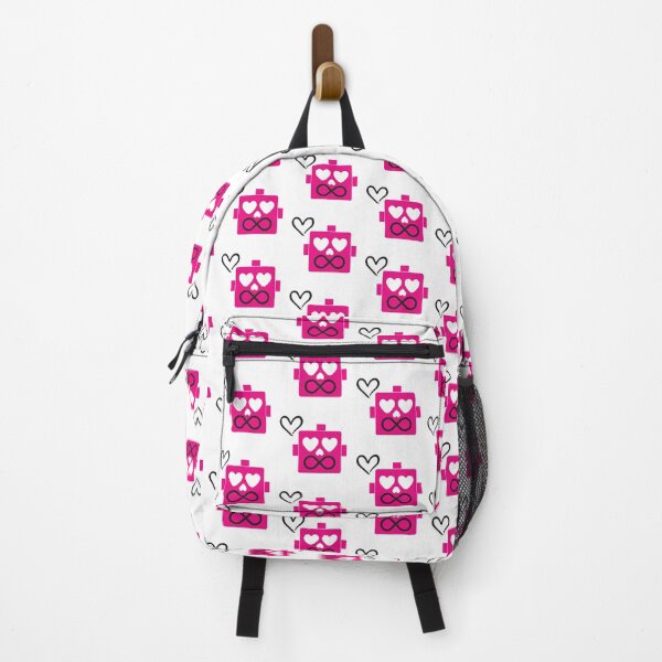Item preview, Blockhead Love Robot - pink designed and sold by Basic Blockhead.