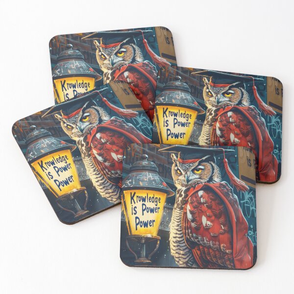 Item preview, Owl Power Pop Art designed and sold by hapicomet.