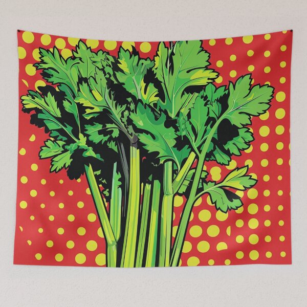 Item preview, Celery Pop Art 3 designed and sold by AstroRisq.