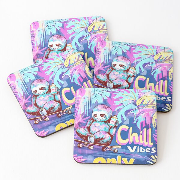 Item preview, Chill Vibes Only Sloth designed and sold by hapicomet.