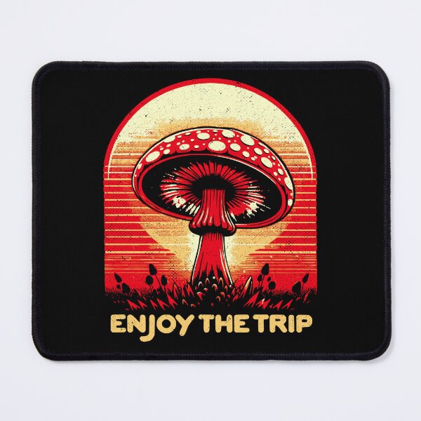 Item preview, Enjoy The Trip - Cute Shroom - Psychedelic Mushroom designed and sold by Urban-Alien.