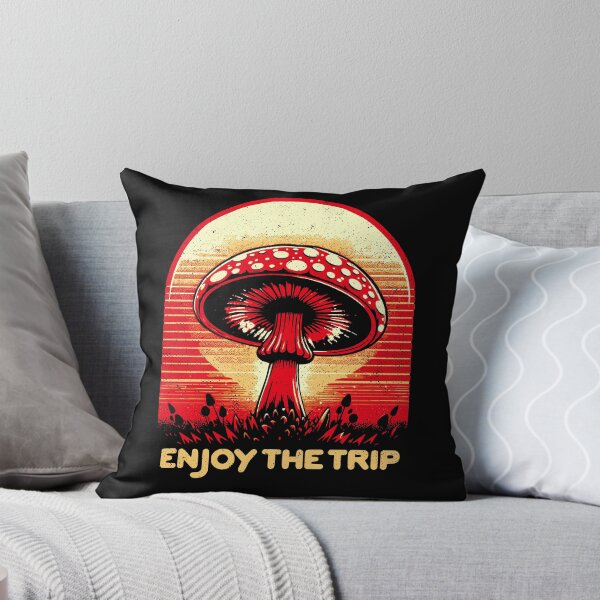 Item preview, Enjoy The Trip - Cute Shroom - Psychedelic Mushroom designed and sold by Urban-Alien.
