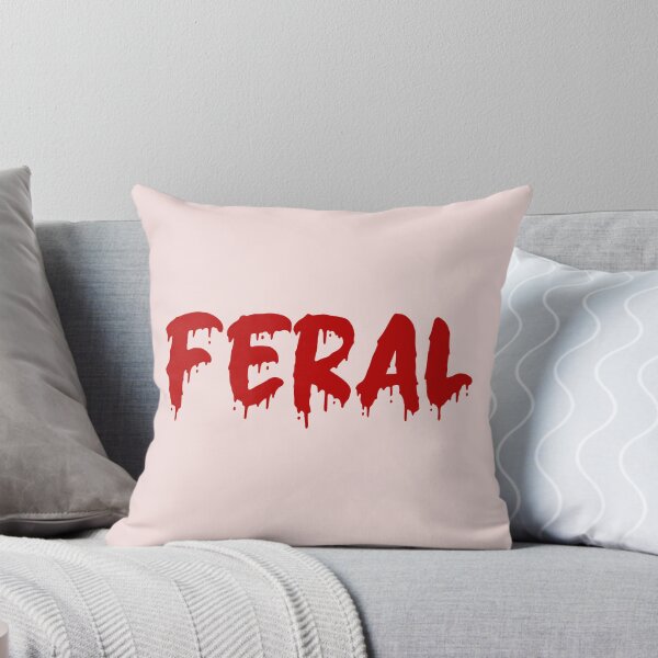 Item preview, GOTEO DE SANGRE FERAL ROJO SOBRE ROSA designed and sold by RomeArtCo.