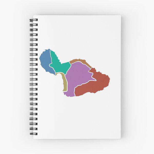 Item preview, Maui Map  designed and sold by flocusstudio.