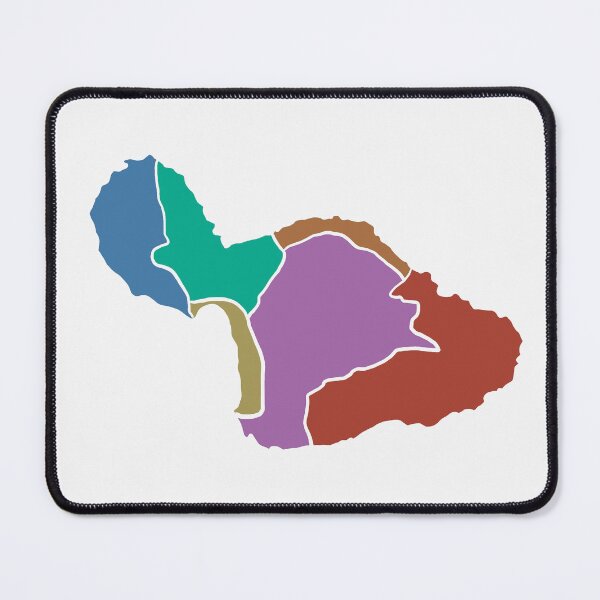 Item preview, Maui Map designed and sold by flocusstudio.
