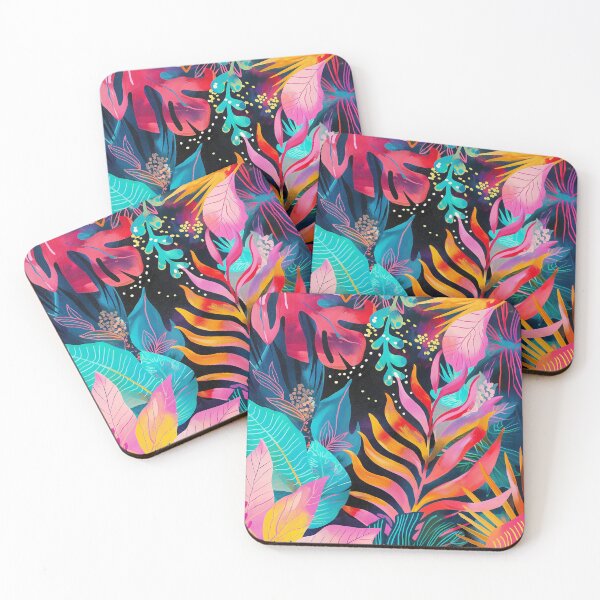 Item preview, Floral Tropical Wallpaper designed and sold by DreamerBot.