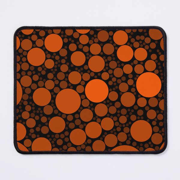 Item preview, Burnt Orange Bubble Polka Dots designed and sold by patternsoup.
