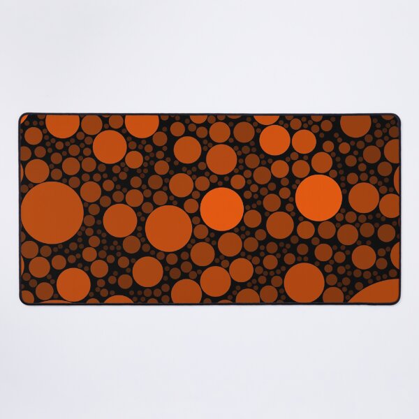 Item preview, Burnt Orange Bubble Polka Dots designed and sold by patternsoup.