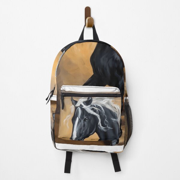 Item preview, Black Mustang with white mane designed and sold by fotofeast.