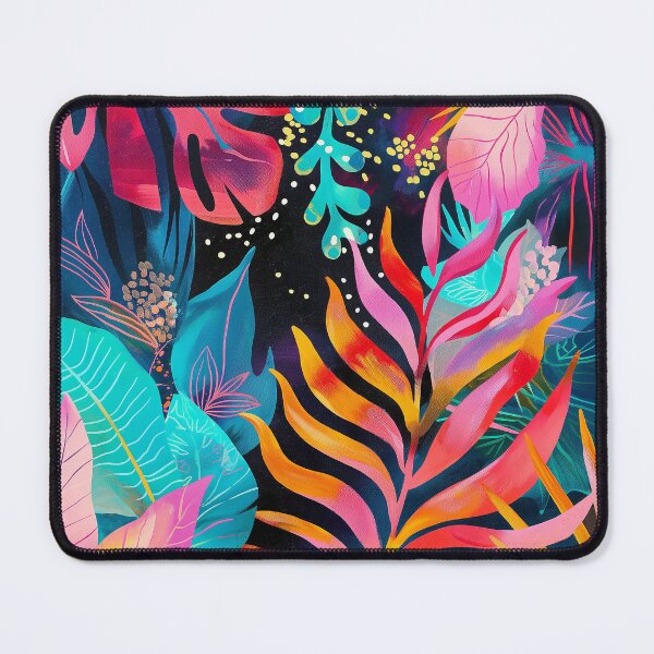 Item preview, Floral Tropical Wallpaper designed and sold by DreamerBot.