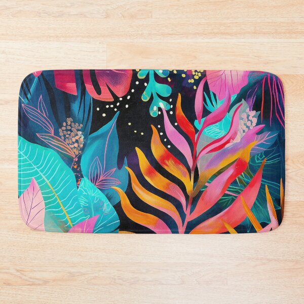 Item preview, Floral Tropical Wallpaper designed and sold by DreamerBot.