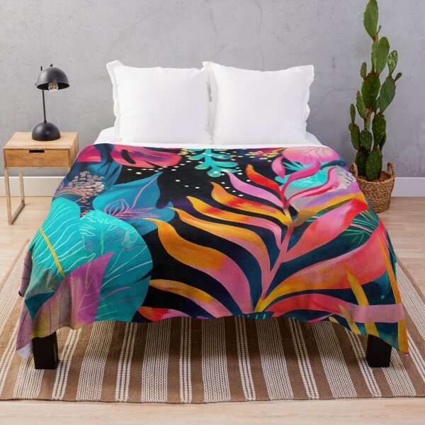 Item preview, Floral Tropical Wallpaper designed and sold by DreamerBot.